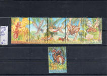 Australia sellos mariposas